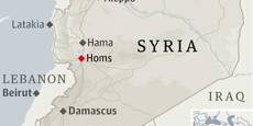 Обстановката в Сирия към 11:00  часа на 9 април